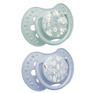 Cumlík LOVI dynamický, silikónový 2ks/Blossom Blue Boy